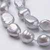 Natural Pearl Beaded Necklaces NJEW-P149-01A-01-3