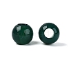 Natural Green Onyx Agate European Beads G-Q602-09A-03-2
