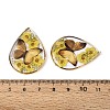 Transparent Epoxy Resin Pendants RESI-T059-20-4