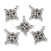 Tibetan Style Alloy Pendants PALLOY-I220-07AS-2