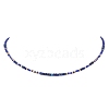 Bohemian Style Natural Lapis Lazuli Beaded Necklaces NJEW-JN04658-04-2