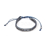 Polyster Braided Bead Bracelets PW23071082104-1