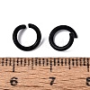 Spray Painted Iron Open Jump Rings IFIN-T017-04B-01-2