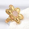 304 Stainless Steel Cuff Open Rings for Women GG-CBA7994-02G-15-3