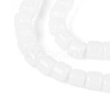 Opaque Solid Color Glass Beads Strands GLAA-N065-4x4mm-C01-3