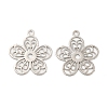 Long-Lasting Plated Brass Charms KK-K336-14P-1