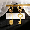 304 Stainless Steel Hoop Earrings WG12ED6-01-3
