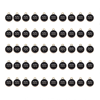 Alloy Enamel Pendants ENAM-SZ0001-27C-J-1