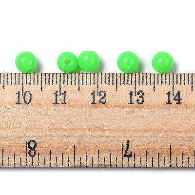 Fluorescent Acrylic Beads LS-MACR-R517-6mm-07-1