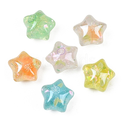 Luminous Transparent Resin Beads RESI-C070-08-1