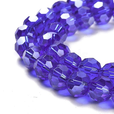 Transparent Glass Beads LS-EGLA-A035-T8mm-B06-1