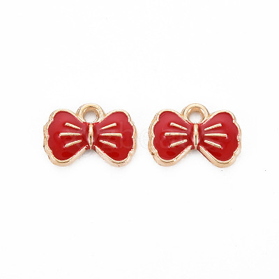 Alloy Enamel Pendants ENAM-S121-177B-RS-1