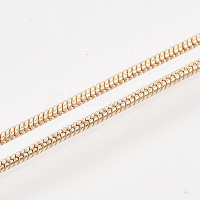 Brass Snake Chain Necklaces X-MAK-T006-11A-KC-1