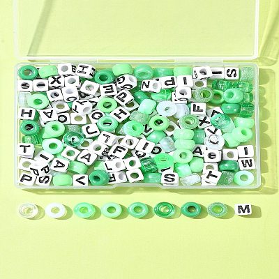Transparent & Opaque Acrylic Beads KY-FS0001-26B-1