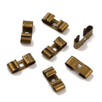 Iron Bolo Tie Slides Clasp Accessories IFIN-WH0065-27AB-1