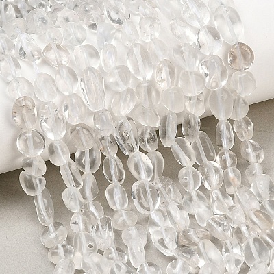 Natural Quartz Crystal Beads Strands G-K395-B01-01-1