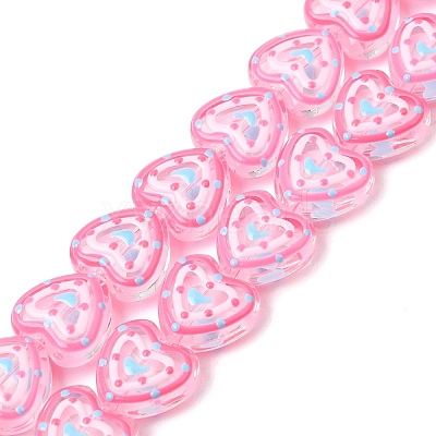 Glass Enamel Beads GLAA-Z021-01E-1