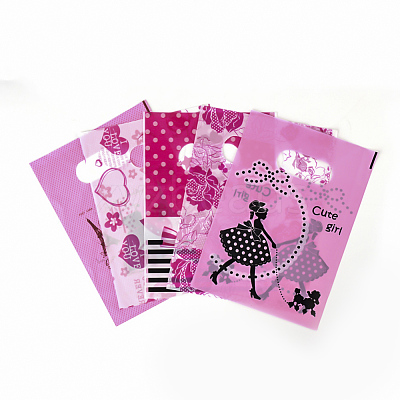 Printed Plastic Bags PE-T003-25x35cm-04-1