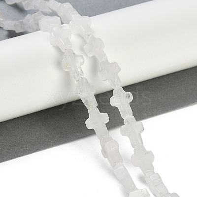 Natural Quartz Crystal Beads Strands G-I369-A01-01-1