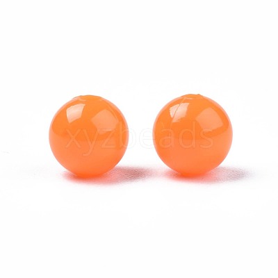 Opaque Plastic Beads KY-T005-6mm-606-1