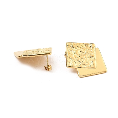 304 Stainless Steel Stud Earrings for Women EJEW-E291-08G-1