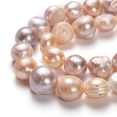 Natural Cultured Freshwater Pearl Beads Strands PEAR-L033-41A-01-1