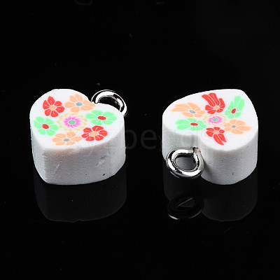 Handmade Polymer Clay Charms CLAY-N006-46D-1