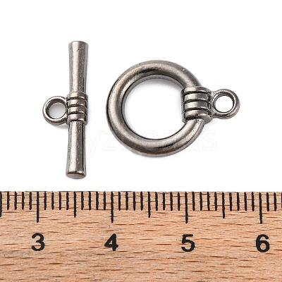Tibetan Style Toggle Clasps LS-K0PCD051-1