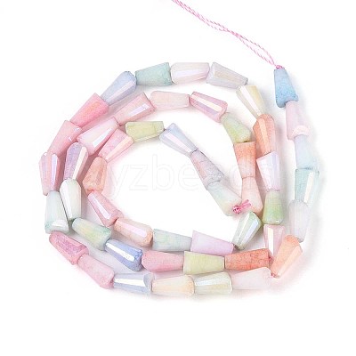 Anti-Tarnish Electroplate Glass Beads Strands GLAA-T025-27M-1