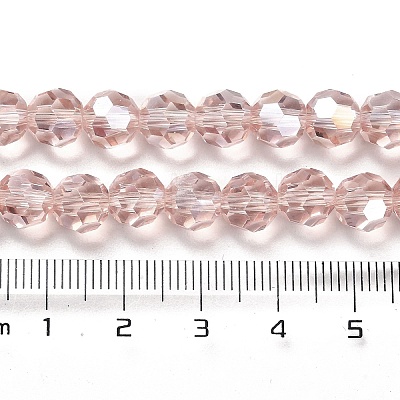 Transparent Glass Beads EGLA-A035-T8mm-B20-1