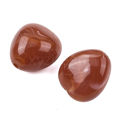 Opaque Acrylic Beads OACR-Z036-01B-01-1