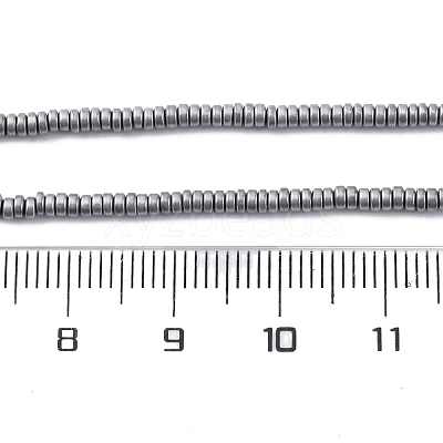 Electroplated Non-magnetic Hematite Beads Strands G-P571-A01-01D-1