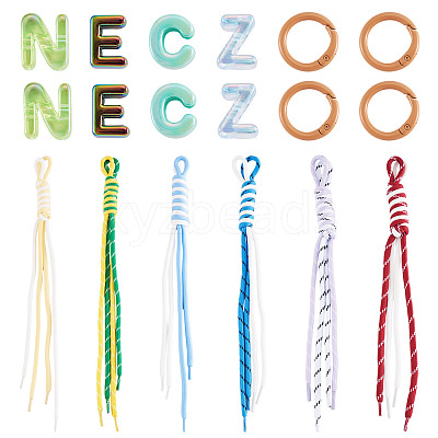 Nylon Cord Pendant Decorations DIY-TA0015-61A-1