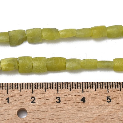 Natural Afghan Green Jade Beads Strands G-K365-G01-01-1