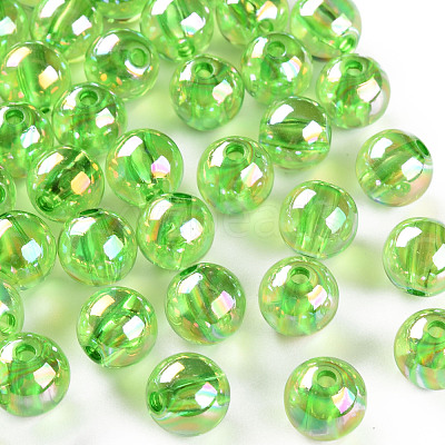 Transparent Acrylic Beads MACR-S370-B10mm-734-1