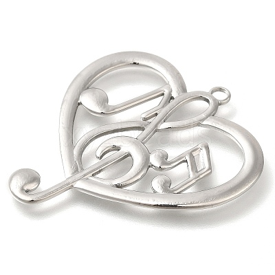 Anti-Tarnish 304 Stainless Steel Pendants STAS-I310-03P-1