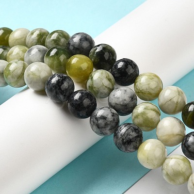 Natural Xiuyu Jade Beads Strands G-H298-A08-04-1