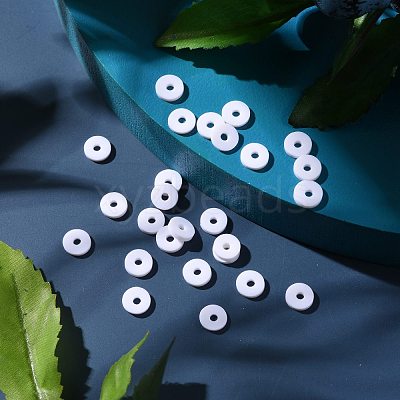 Handmade Polymer Clay Beads CLAY-R067-6.0mm-B17-1