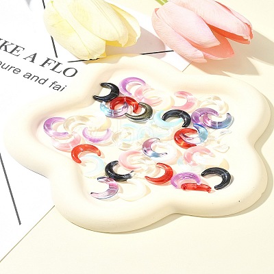 20Pcs Gradient Color Handmade Lampwork Beads LAMP-FS0001-18D-1