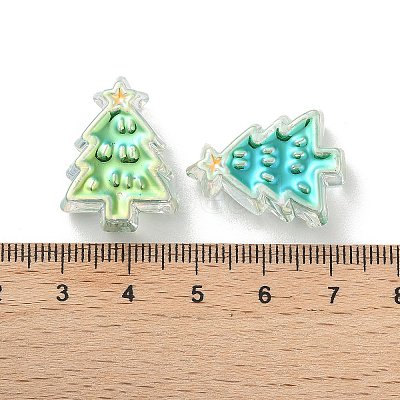 UV Plating Acrylic Beads X-OACR-Z021-02L-1
