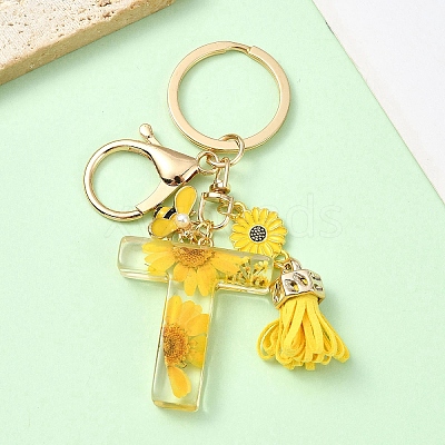 Resin & Alloy Enamel Keychain X1-KEYC-YW00134-20-1