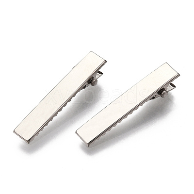Iron Flat Alligator Hair Clip Findings IFIN-S286-34mm-1