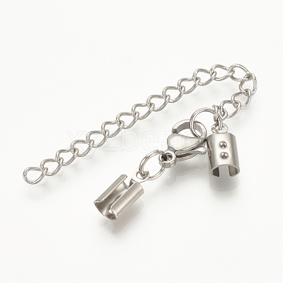 Tarnish Resistant 304 Stainless Steel Chain Extender STAS-S076-89-1