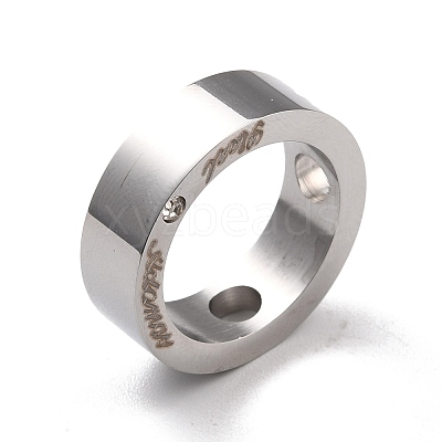 304 Stainless Steel Couple Pendants STAS-K235-09EBP-1