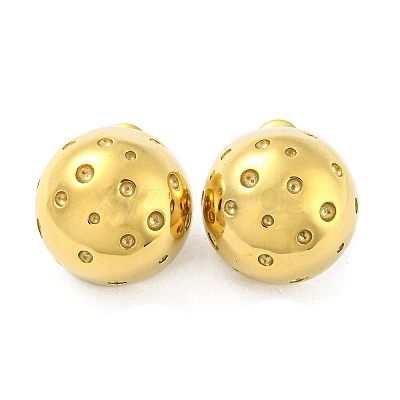 304 Stainless Steel Stud Earrings EJEW-M233-14G-1