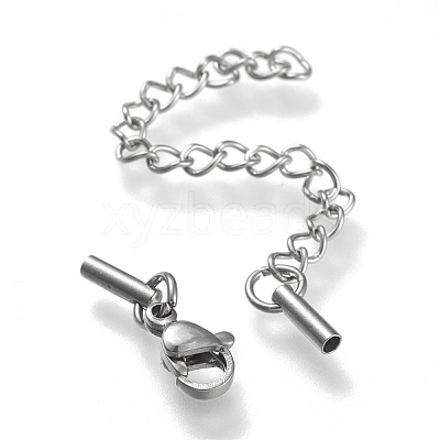 Tarnish Resistant 304 Stainless Steel Curb Chain Extender STAS-K195-29P-07-1