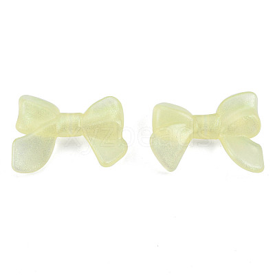 Transparent Luminous Acrylic Beads TACR-T007-11E-1