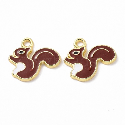 Alloy Enamel Pendants ENAM-B054-03G-1