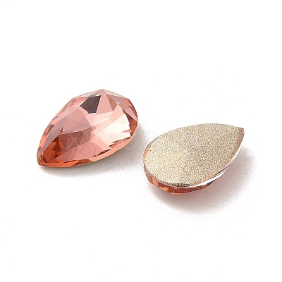 Glass Rhinestone Cabochons RGLA-P037-11B-D-1