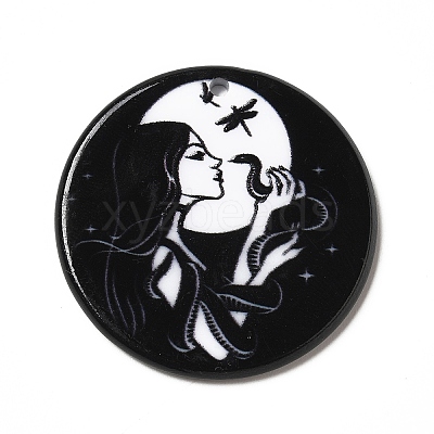 Printed Acrylic Pendants MACR-G059-10E-1